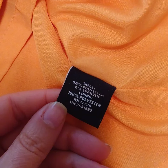 Victoria Beckham for Target marigold yellow tulip mod sheath dress XS - Picture 5 of 7